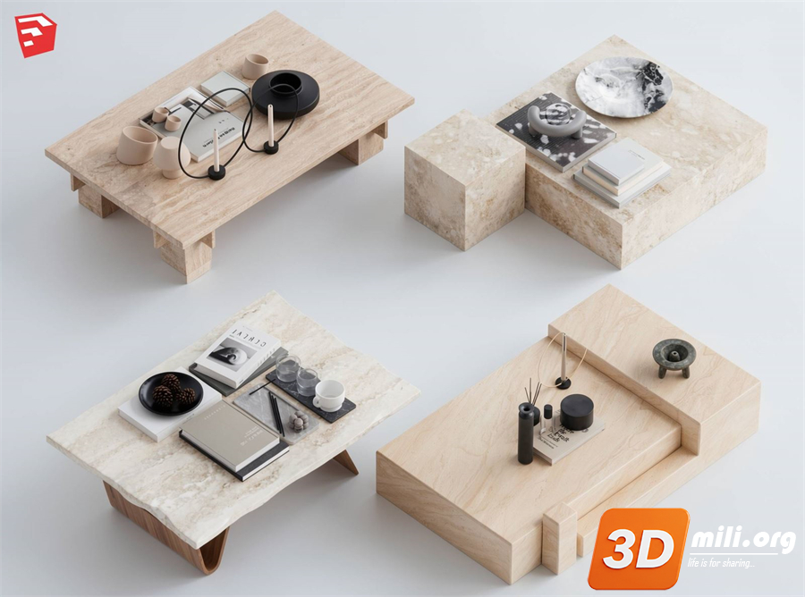 Coffee Table Skp Files